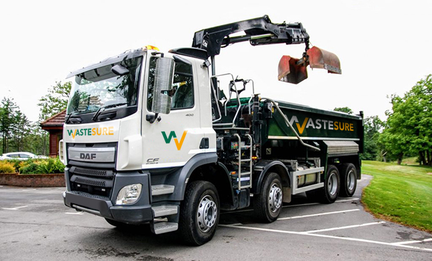 WasteSure Grab Hire Lorry