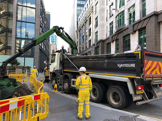 WasteSure Grab Hire Truck